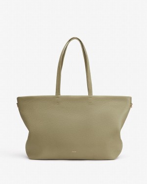 Cuyana Klassieke Easy Rits Tote Tassen Dames Groen | GFJ496DS