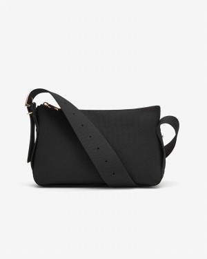 Cuyana Small Sling Crossbodytassen Dames Zwart | FAD436RA