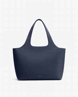 Cuyana System Tote Tassen Dames Donkerblauw | ZNQ9454LL