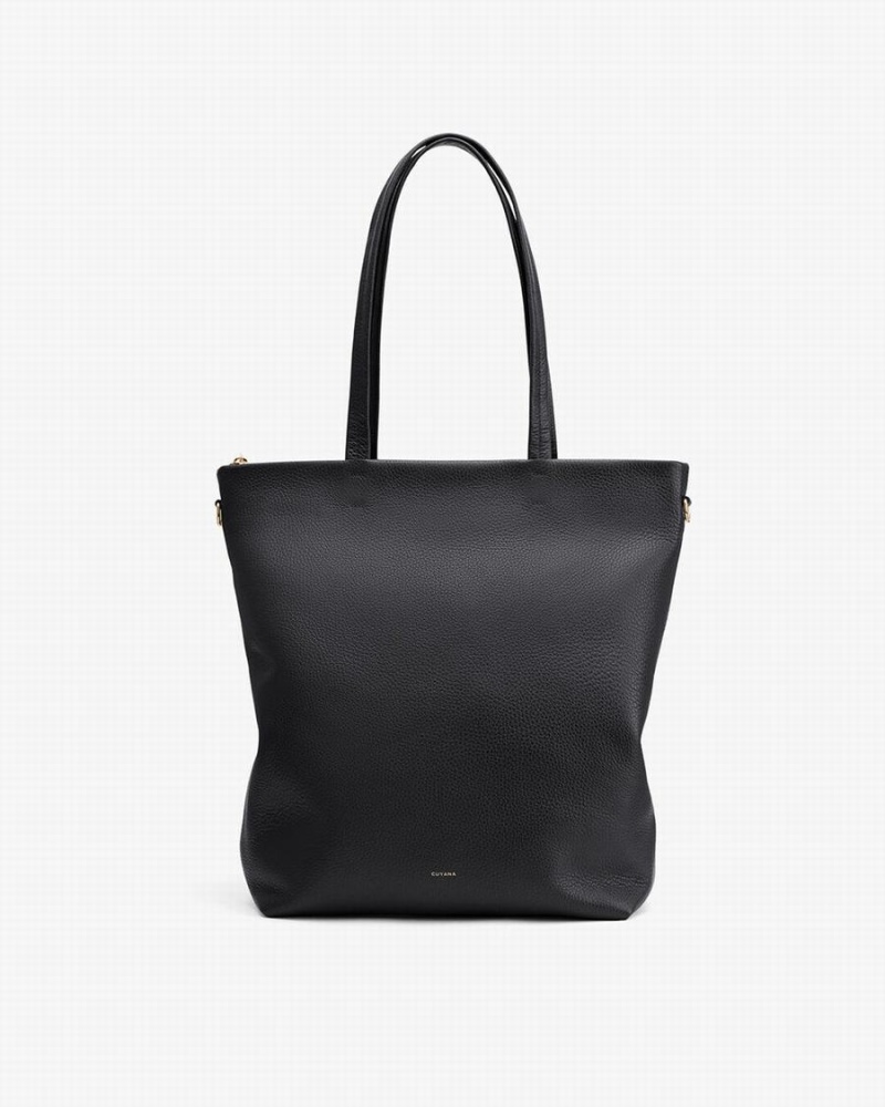 Cuyana Hoge Easy Rits Tote Tassen Dames Zwart | JIT811FU