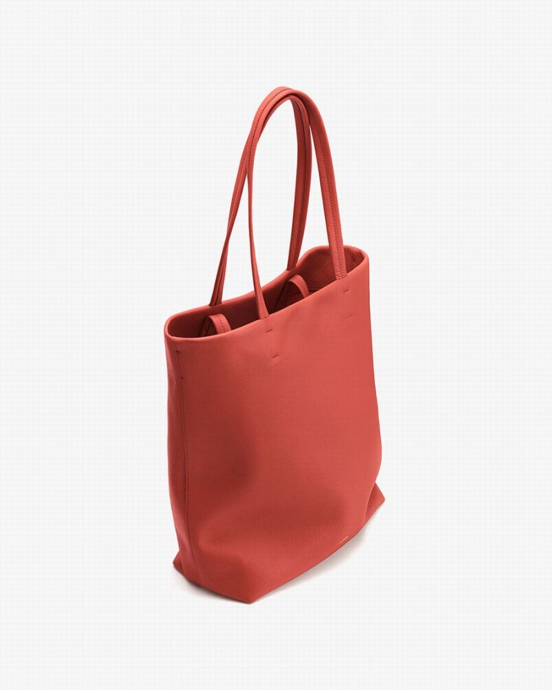 Cuyana Hoge Easy Tote Tassen Dames Donkerkoraal | FXN5912QQ