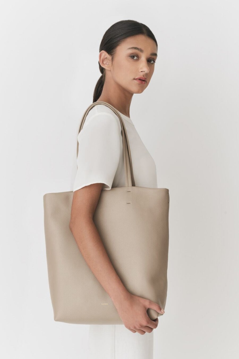 Cuyana Hoge Easy Tote Tassen Dames Grijs | XOG648WA