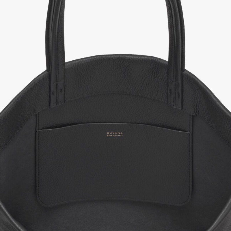 Cuyana Hoge Easy Tote Tassen Dames Zwart | YDP7066QY