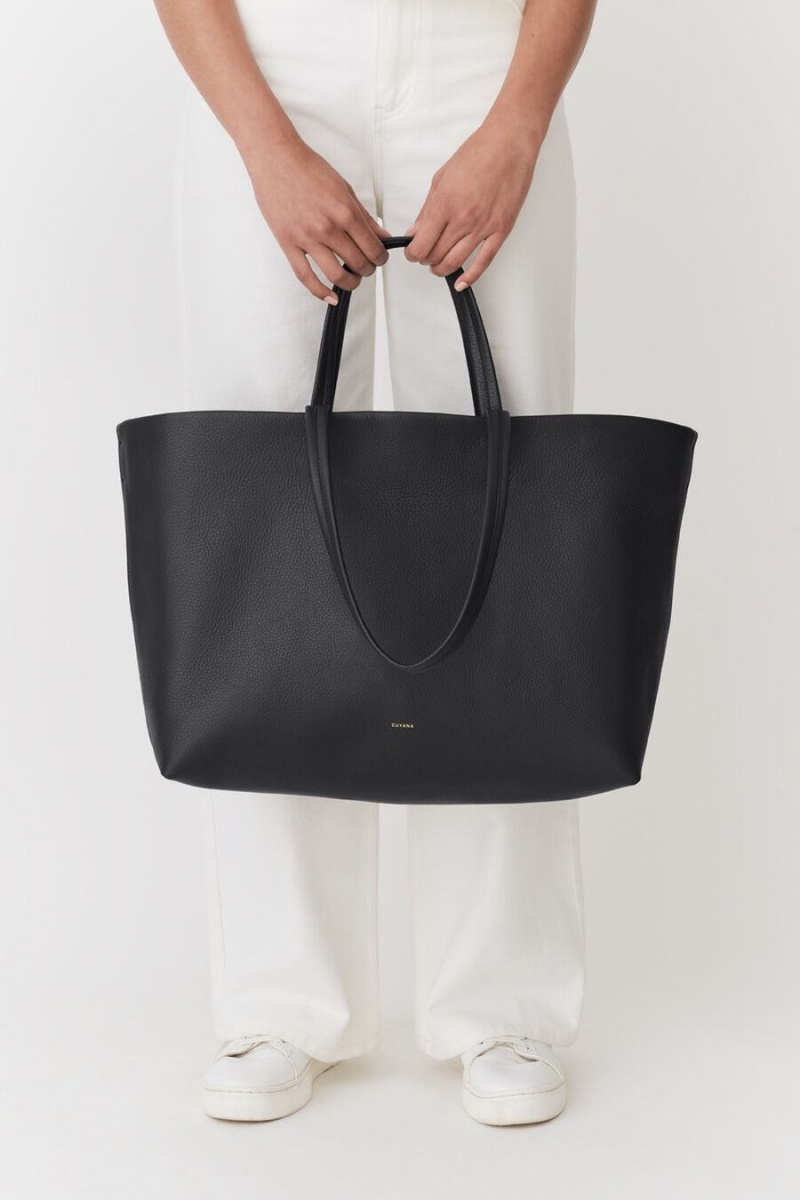 Cuyana Klassieke Easy Tote Tassen Dames Zwart | MVK4869ET