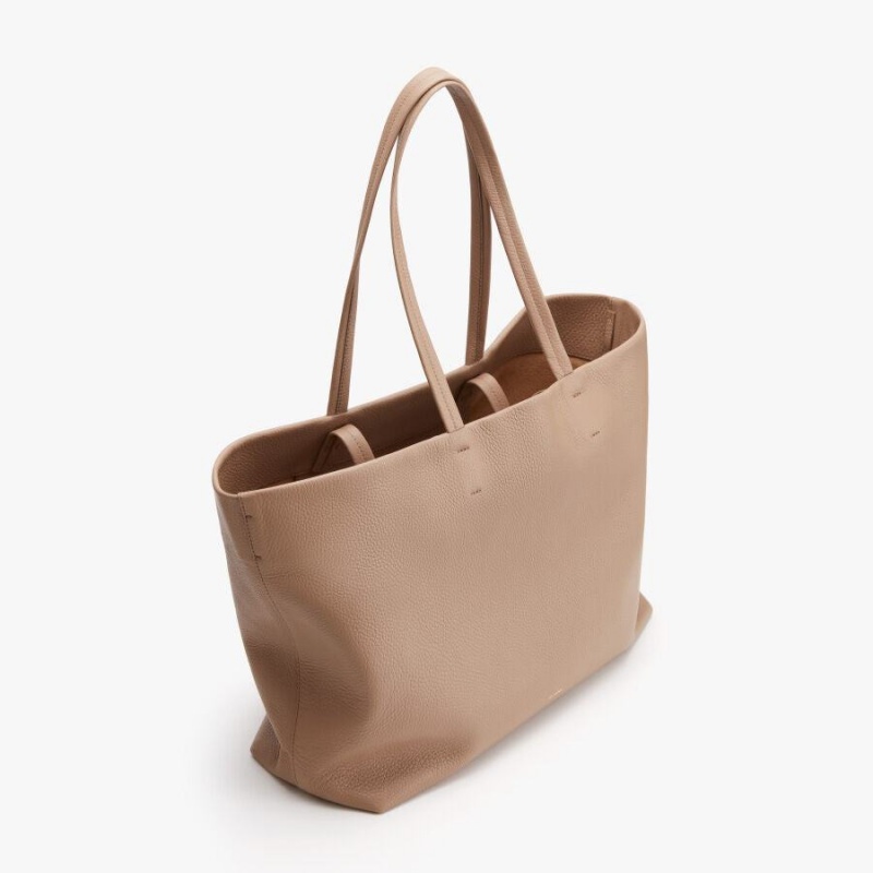 Cuyana Klassieke Easy Tote Tassen Dames Khaki | CSL761EP