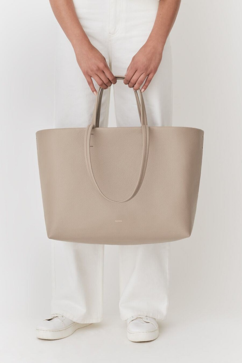 Cuyana Klassieke Easy Tote Tassen Dames Grijs | SUL3141CV