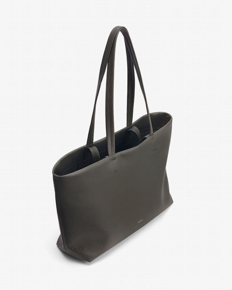 Cuyana Small Easy Tote Tassen Dames Donkergroen | DAF5427UE