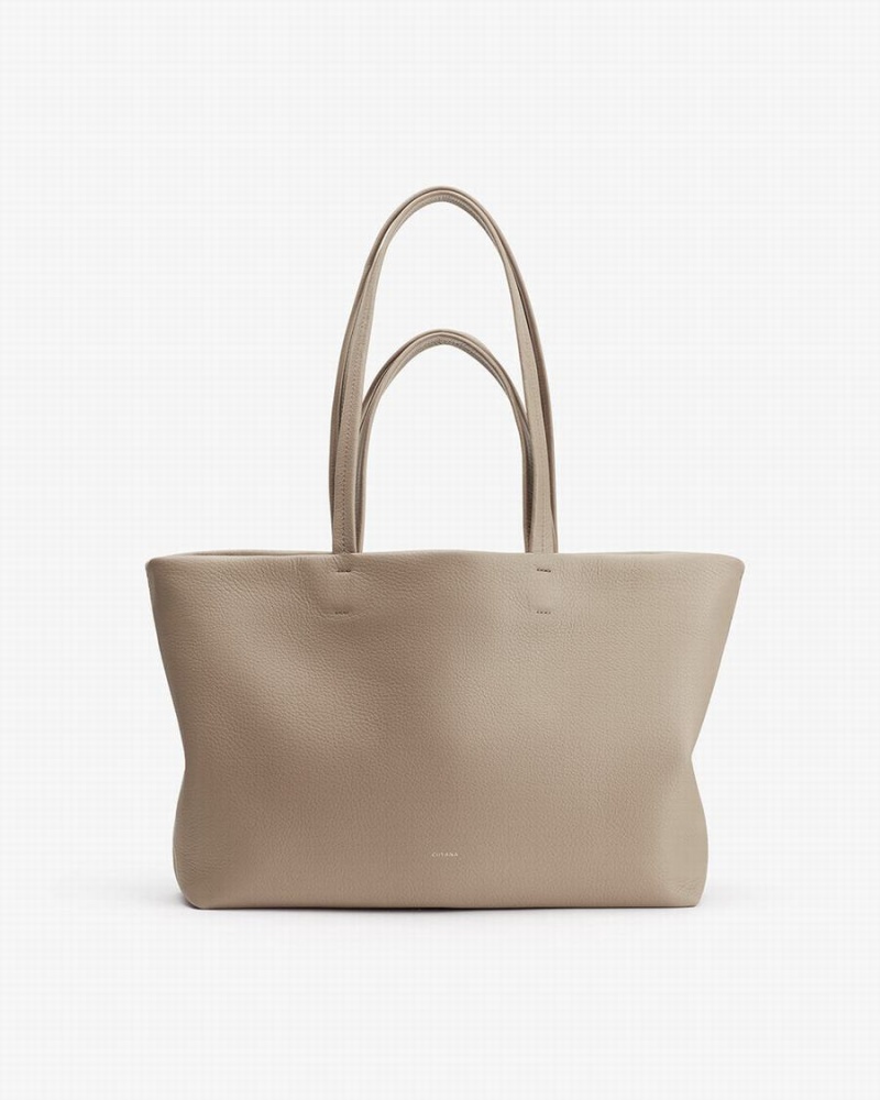 Cuyana Small Easy Tote Tassen Dames Grijs | ZSU6891UU