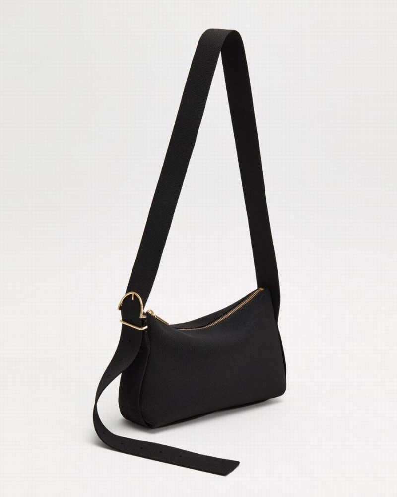 Cuyana Small Sling Crossbodytassen Dames Zwart | FAD436RA