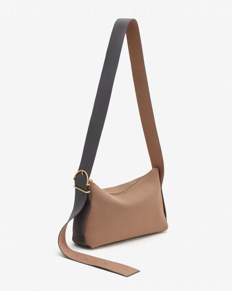 Cuyana Small Sling Crossbodytassen Dames Khaki | ZQF5025AA