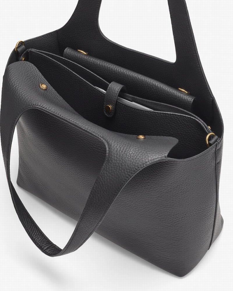 Cuyana System Tote Tassen Dames Zwart | KWZ9855WK