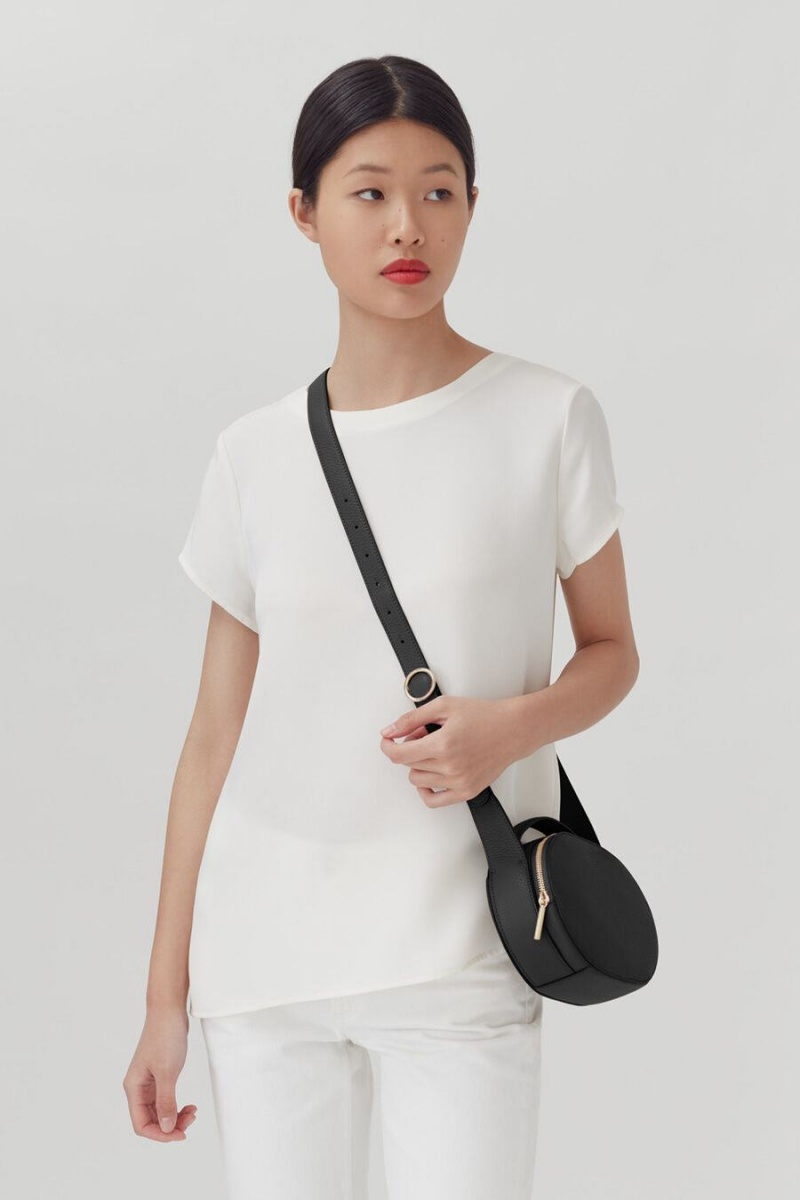 Cuyana Top Handle Crossbodytassen Dames Zwart | COX3166AT