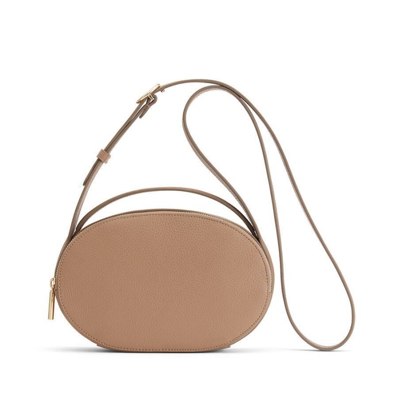 Cuyana Top Handle Crossbodytassen Dames Khaki | SSD9124NS